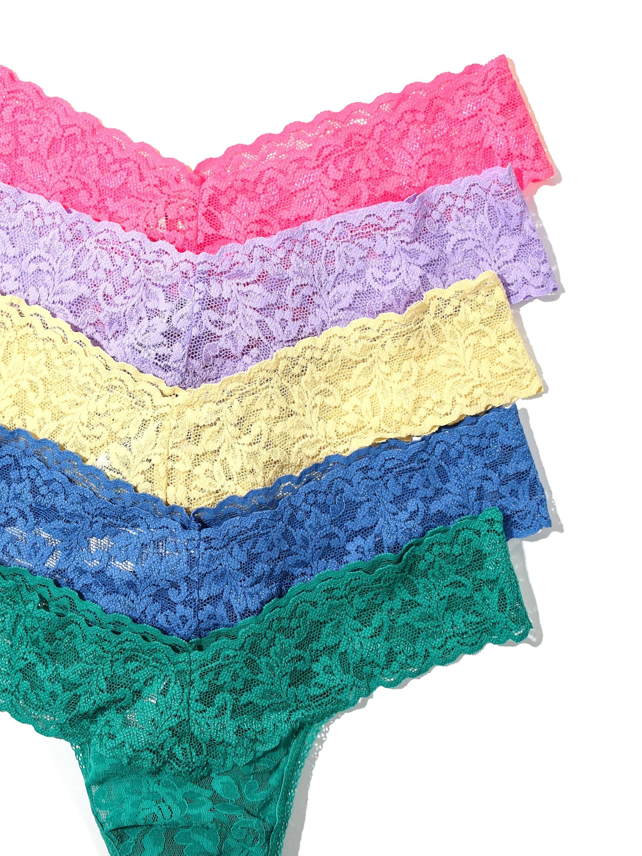 Pack of 2 lace thongs - Lace - Underwear - CLOTHING - Woman