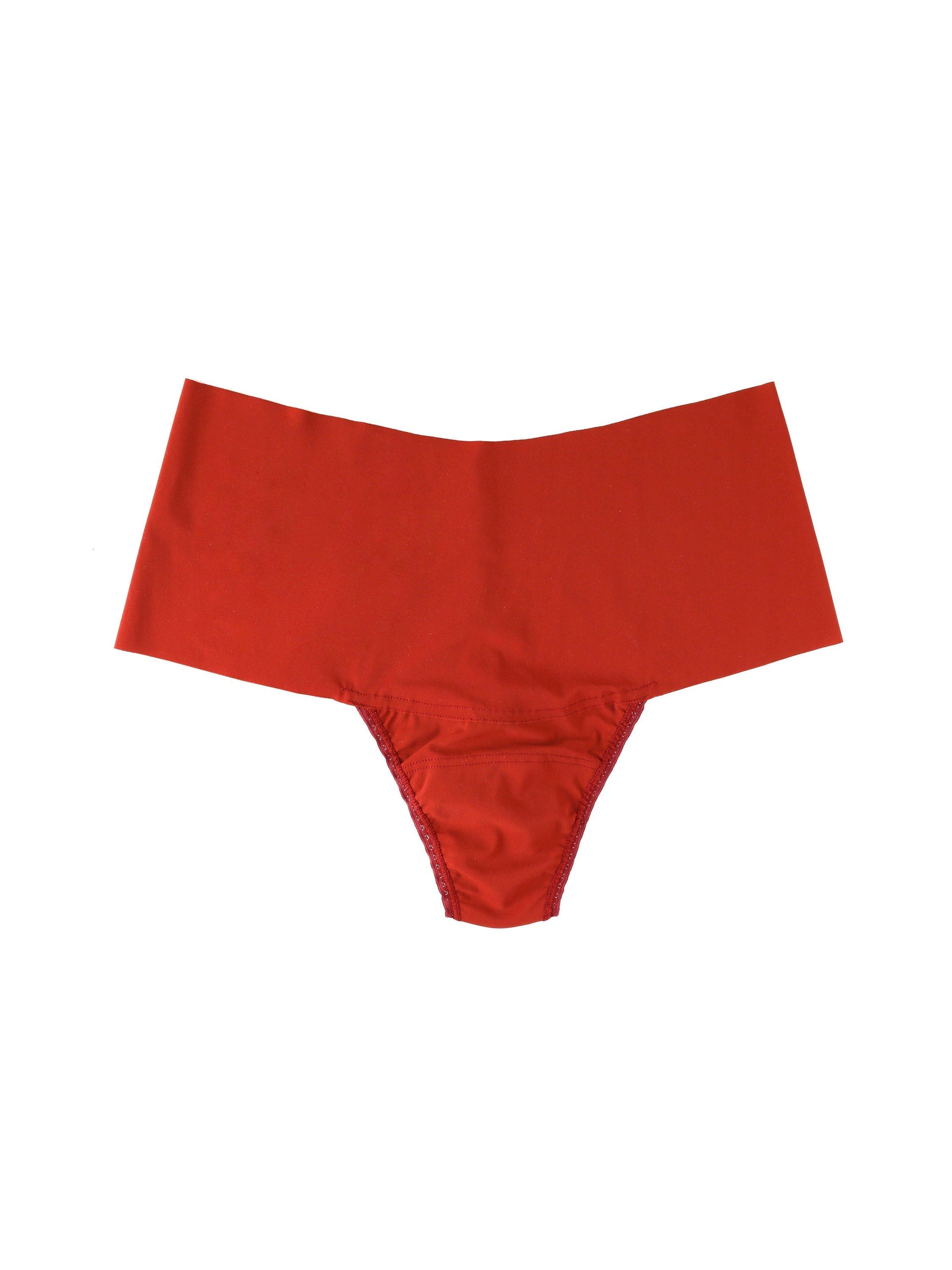 BreatheSoft® High Rise Thong Dark Persimmon Red Sale