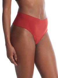 BreatheSoft® High Rise Thong Dark Persimmon Red Sale