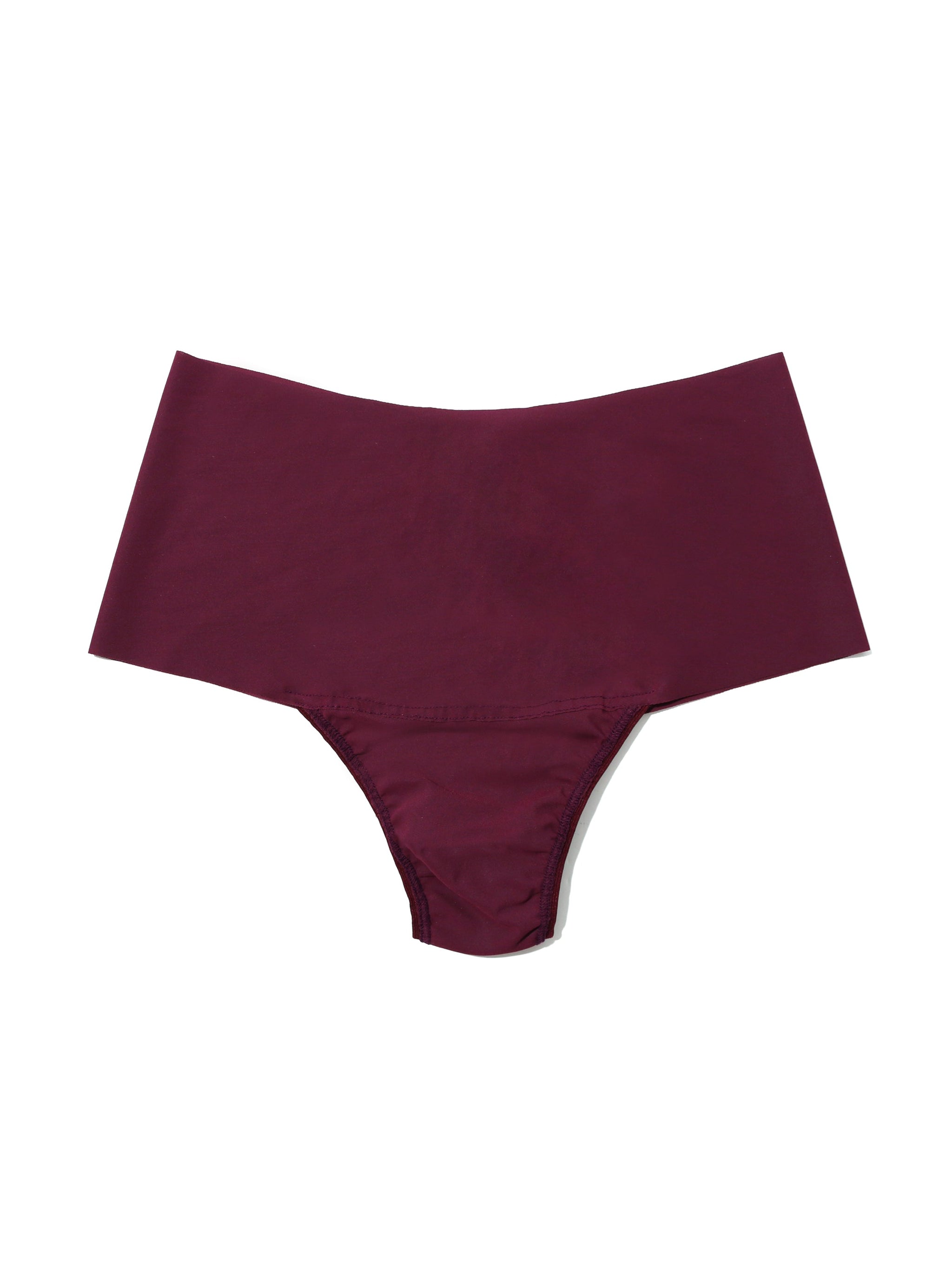 BreatheSoft® High Rise Thong Dried Cherry Red Sale