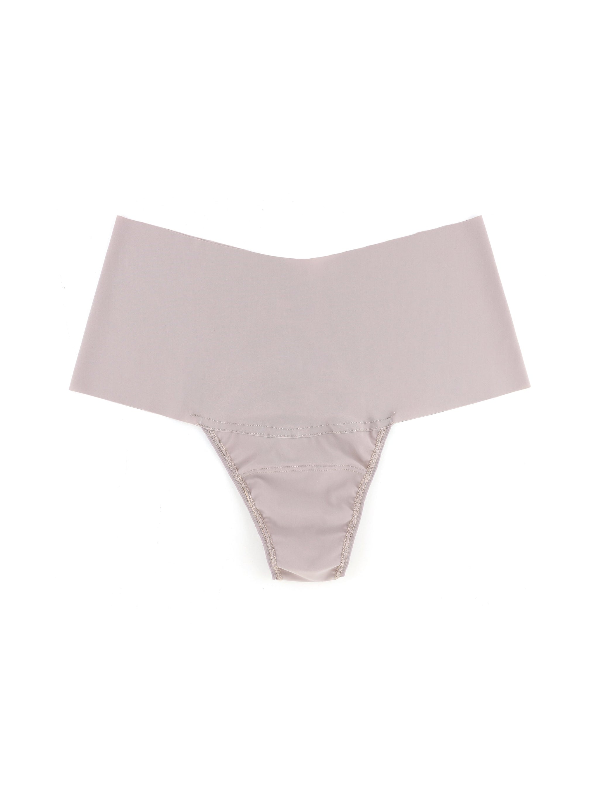 BreatheSoft® High Rise Thong Evening Grey