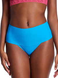 BreatheSoft® High Rise Thong So Cerulean Blue Sale