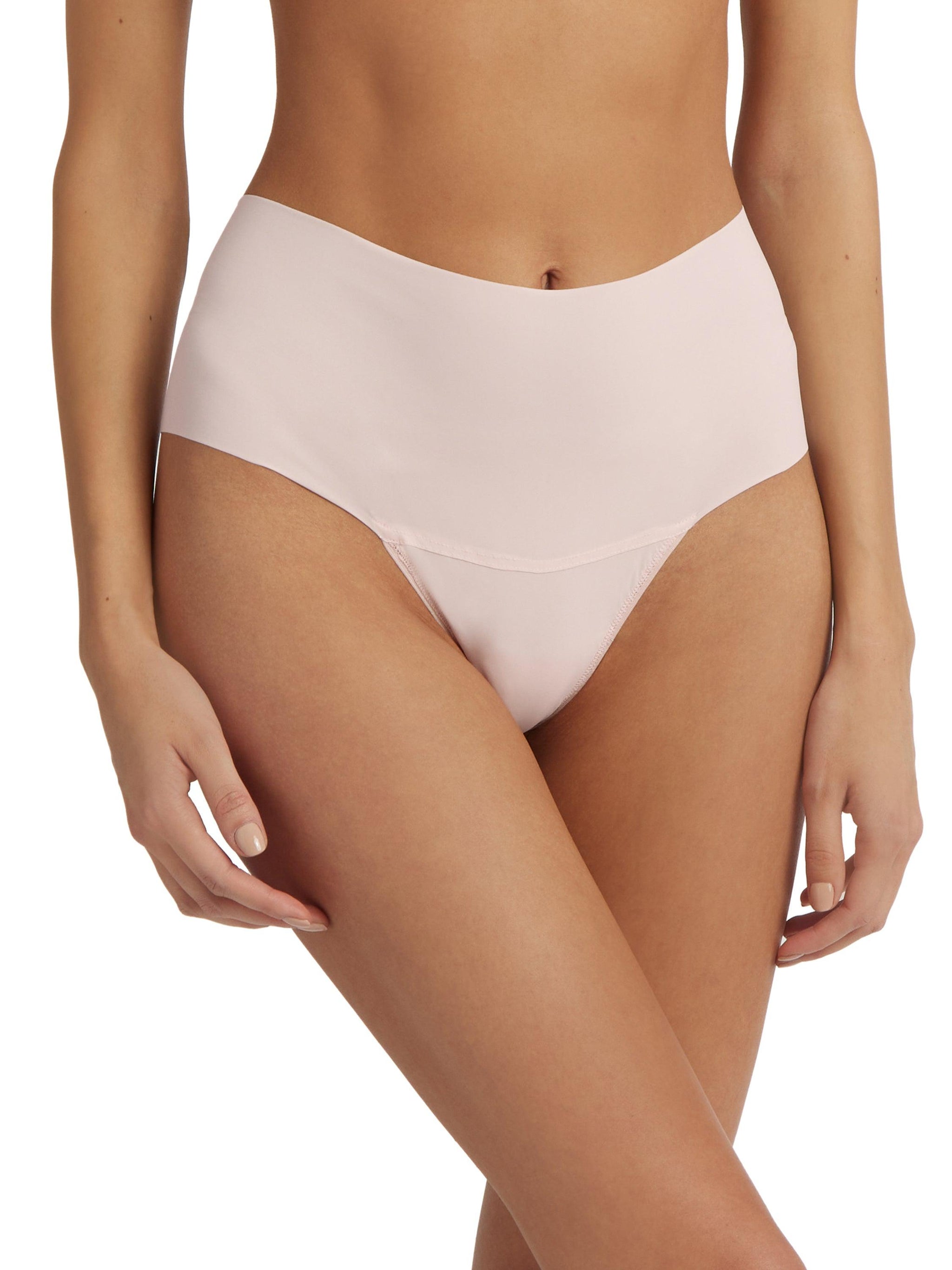 BreatheSoft® High Rise Thong Vanilla