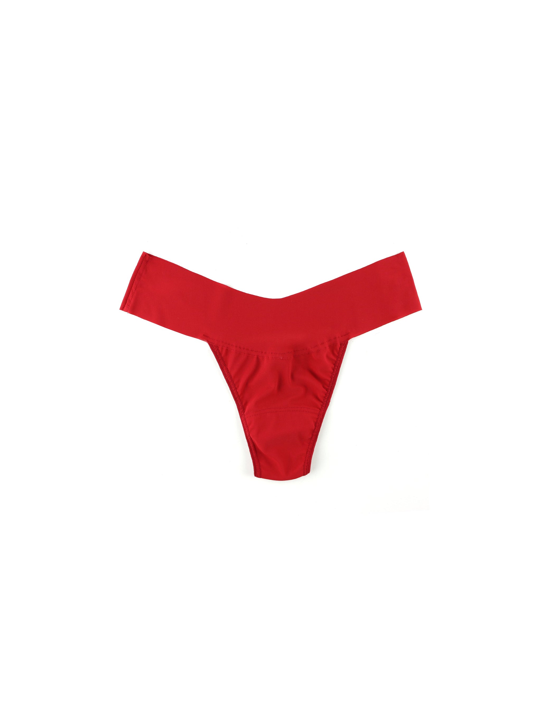 BreatheSoft® Natural Rise Thong Cherryade Red Sale