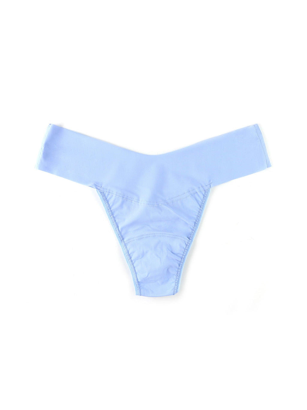 BreatheSoft® Natural Rise Thong Fresh Air Blue | Hanky Panky