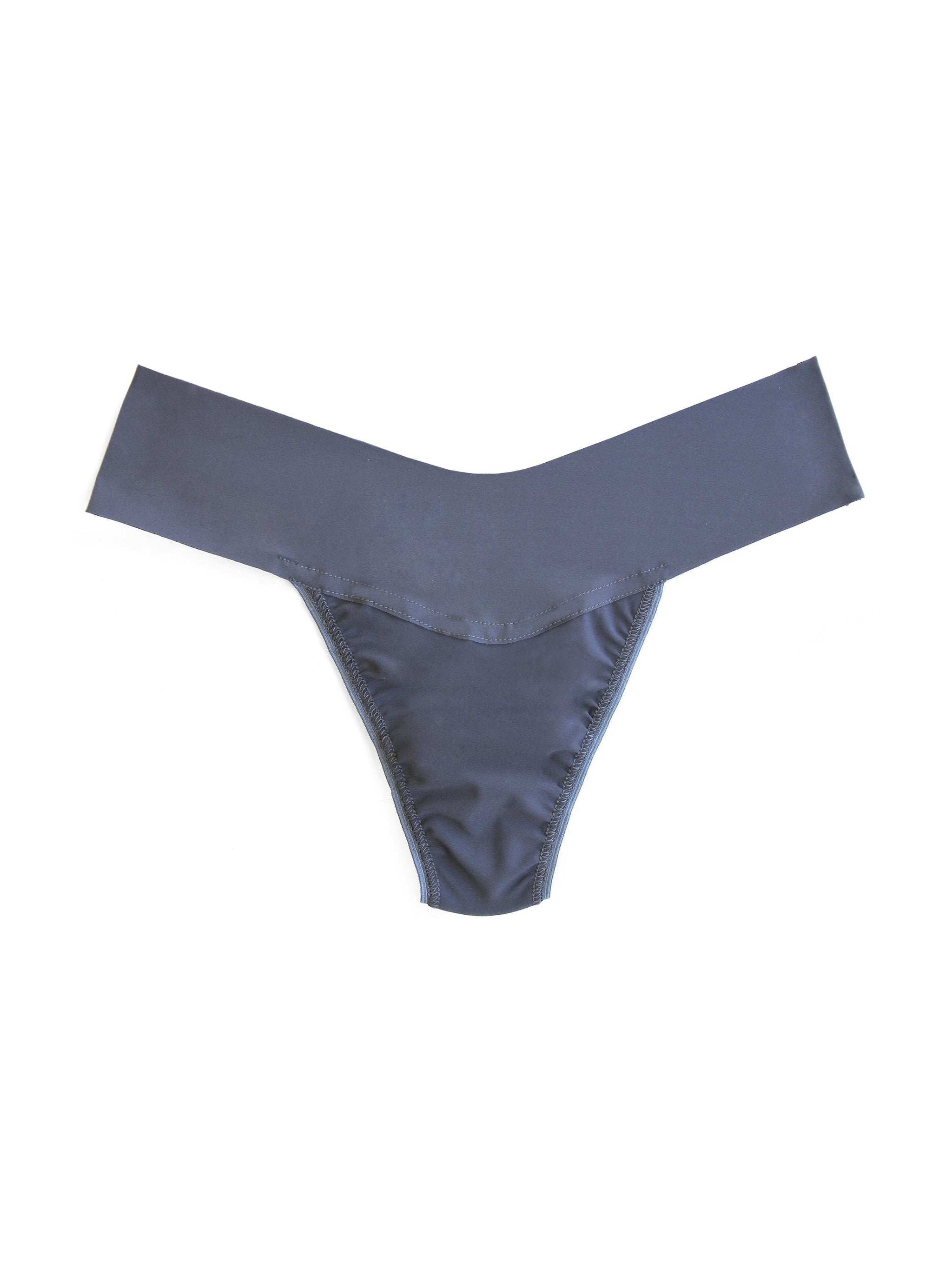 Breathe Natural Rise Thong-GRANITE-Hanky Panky