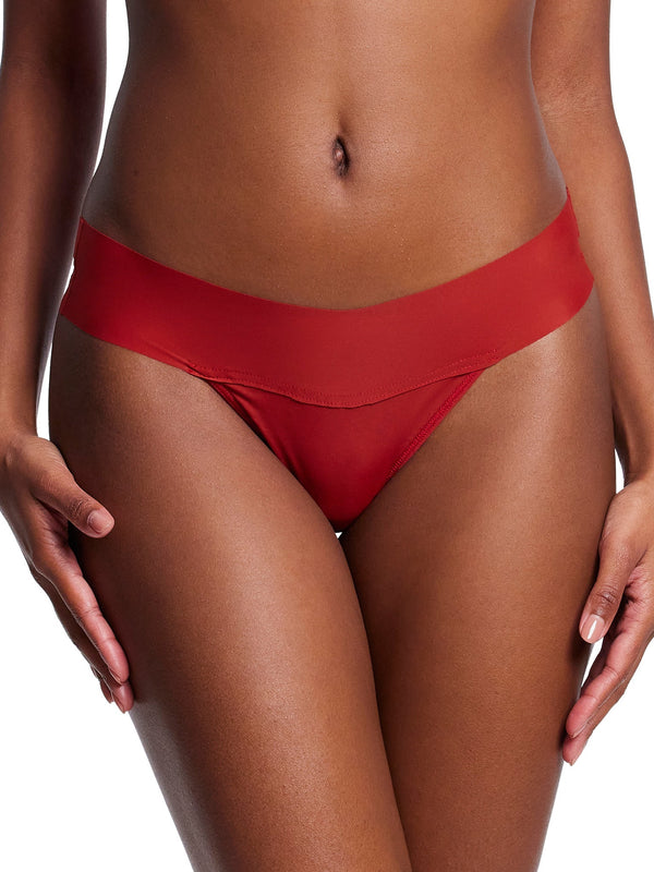 BreatheSoft® Natural Rise Thong Sundried Tomato Red Sale