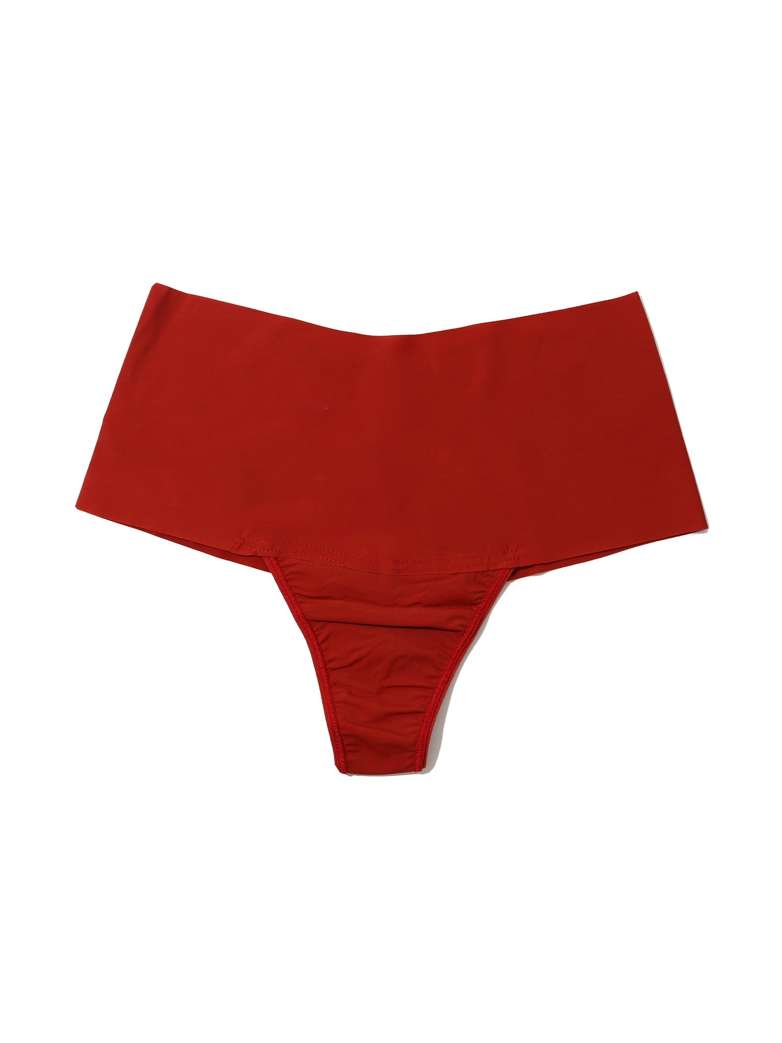 BreatheSoft™ High Rise Thong Sundried Tomato Red