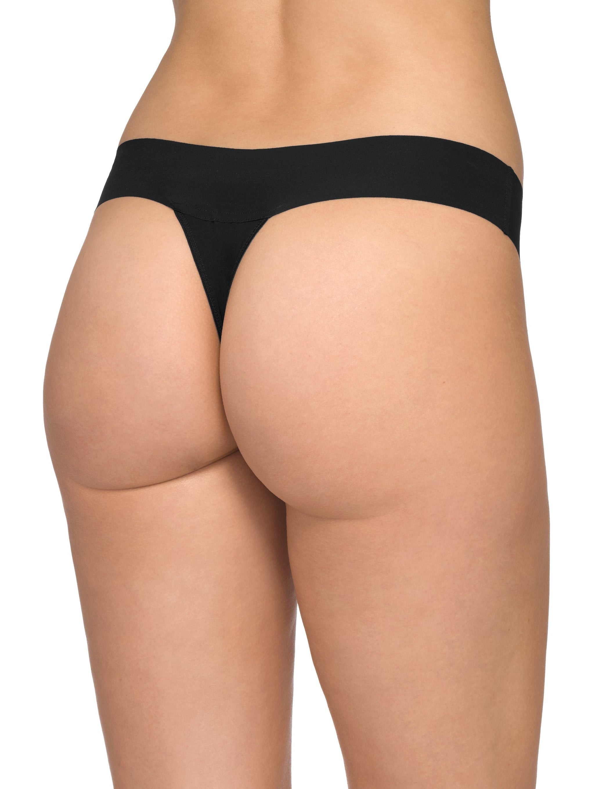 The Natural Women's Padded Panty Underwear, Black, S 