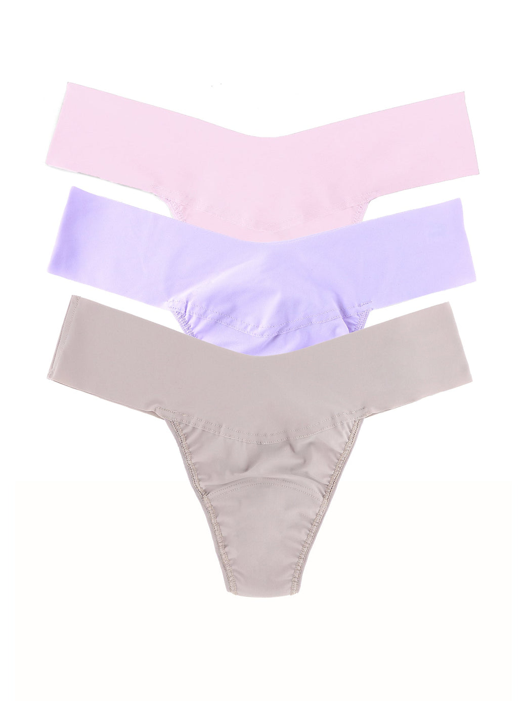 Breathesoft® Natural Rise Thong 3 Pack