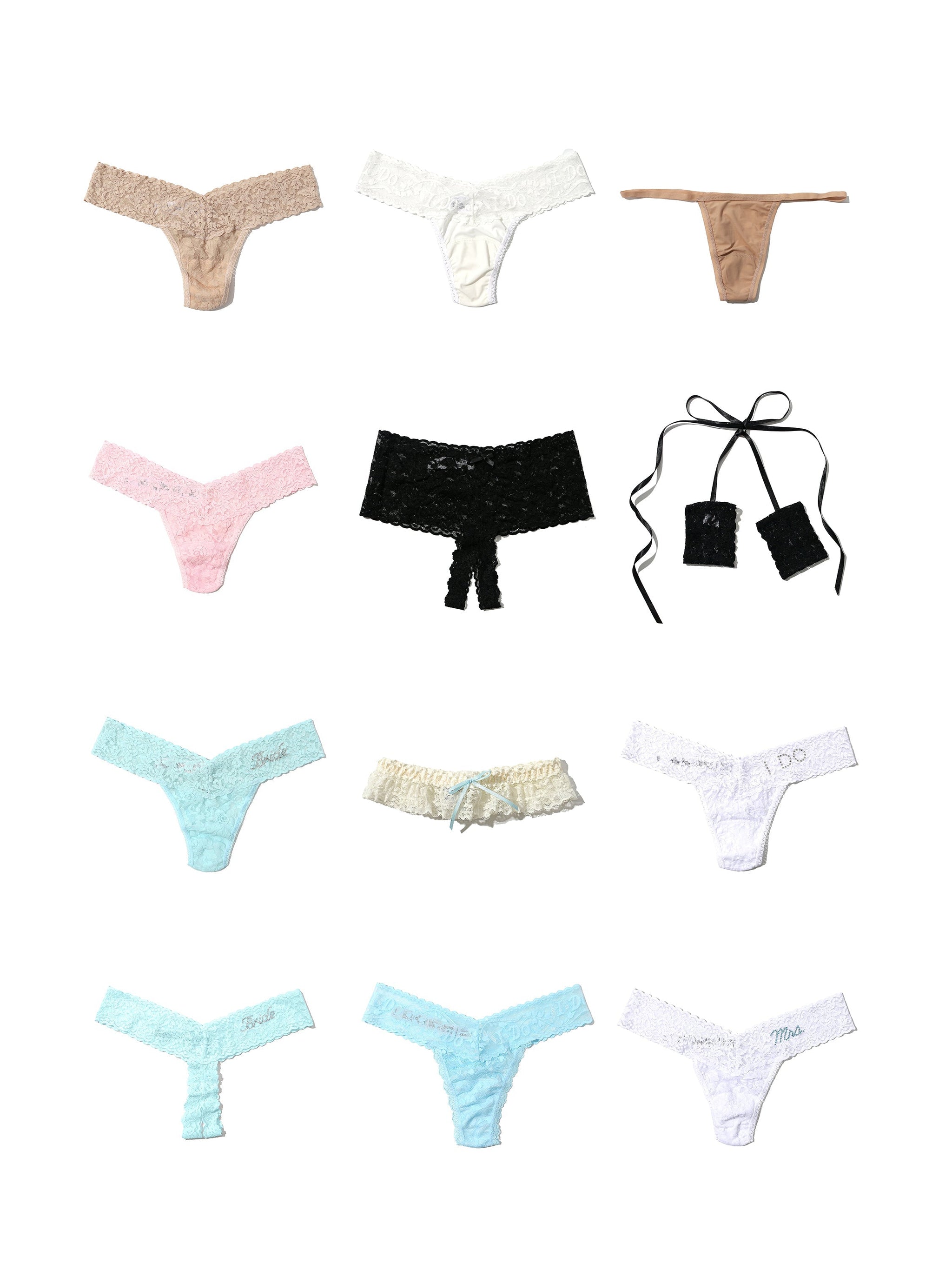 Holiday 5 Pack Signature Lace Original Rise Thongs Sale
