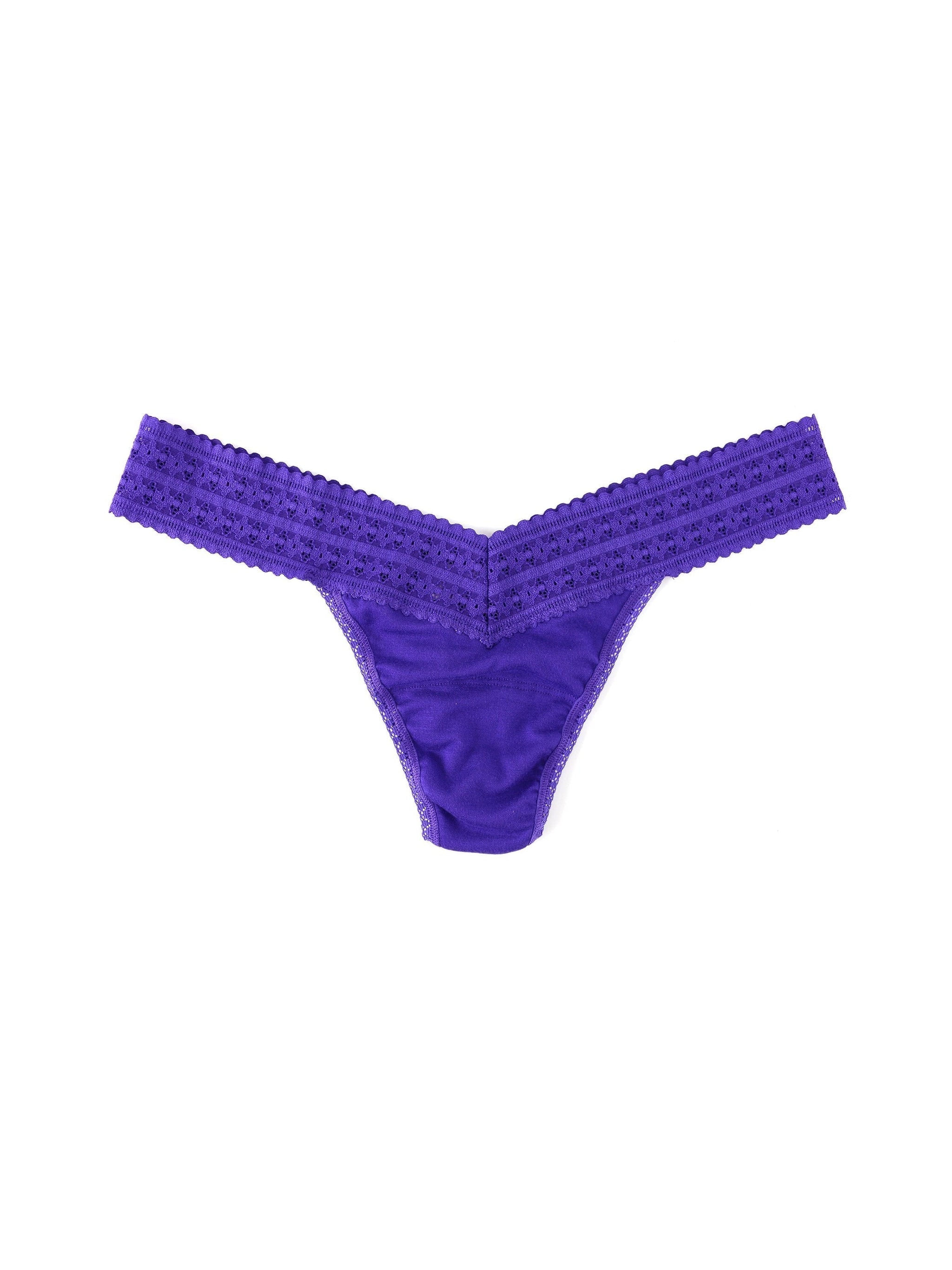 DreamEase® Low Rise Thong Electric Purple Sale