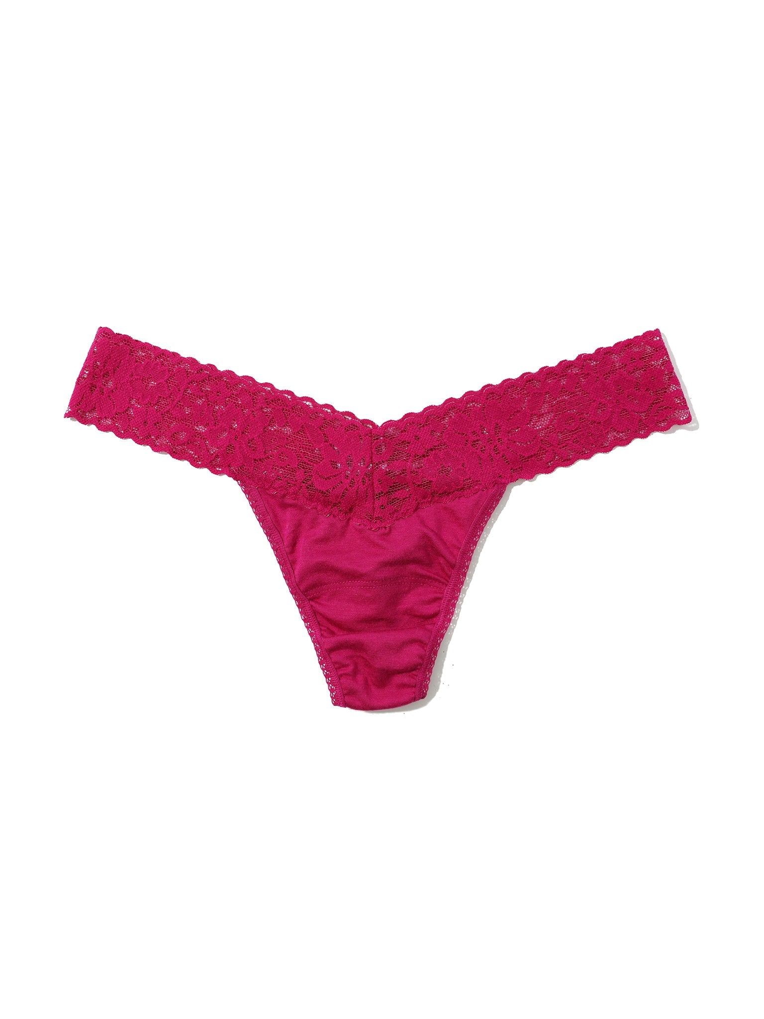 DreamEase® Low Rise Thong Pink Ruby