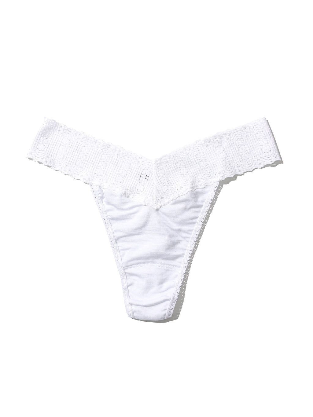 Eco Rx® Lite Original Rise Thong White | Hanky Panky