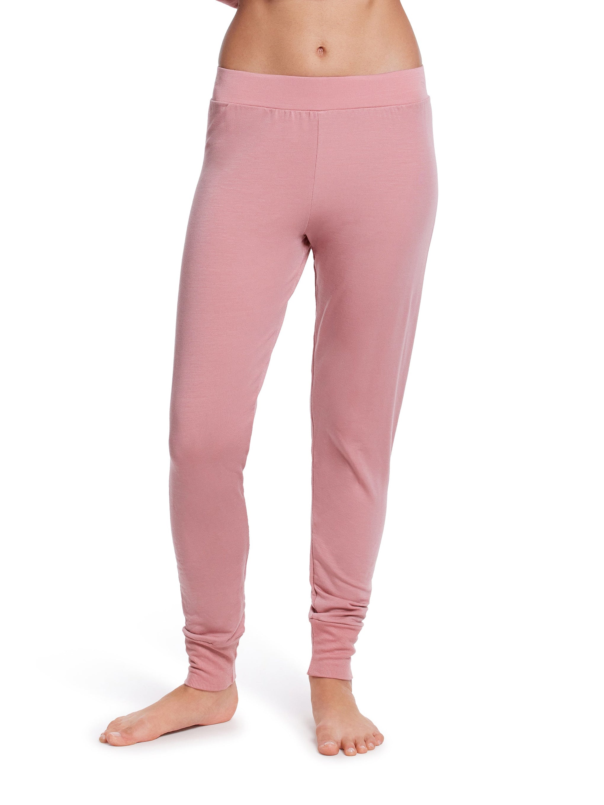 French Terry Jogger Mauve Orchid Pink Sale