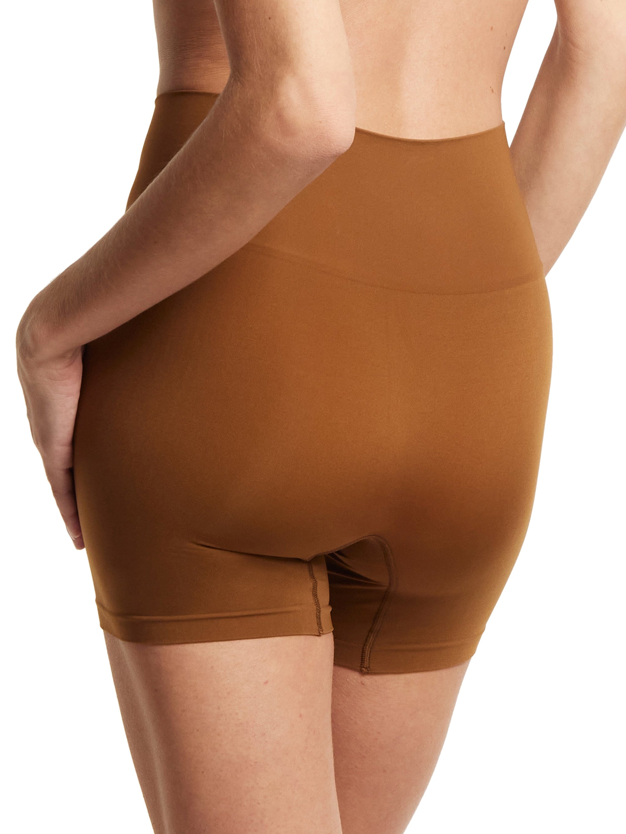 HANKY PANKY BODY™ High Rise Bike Short Macchiato Brown