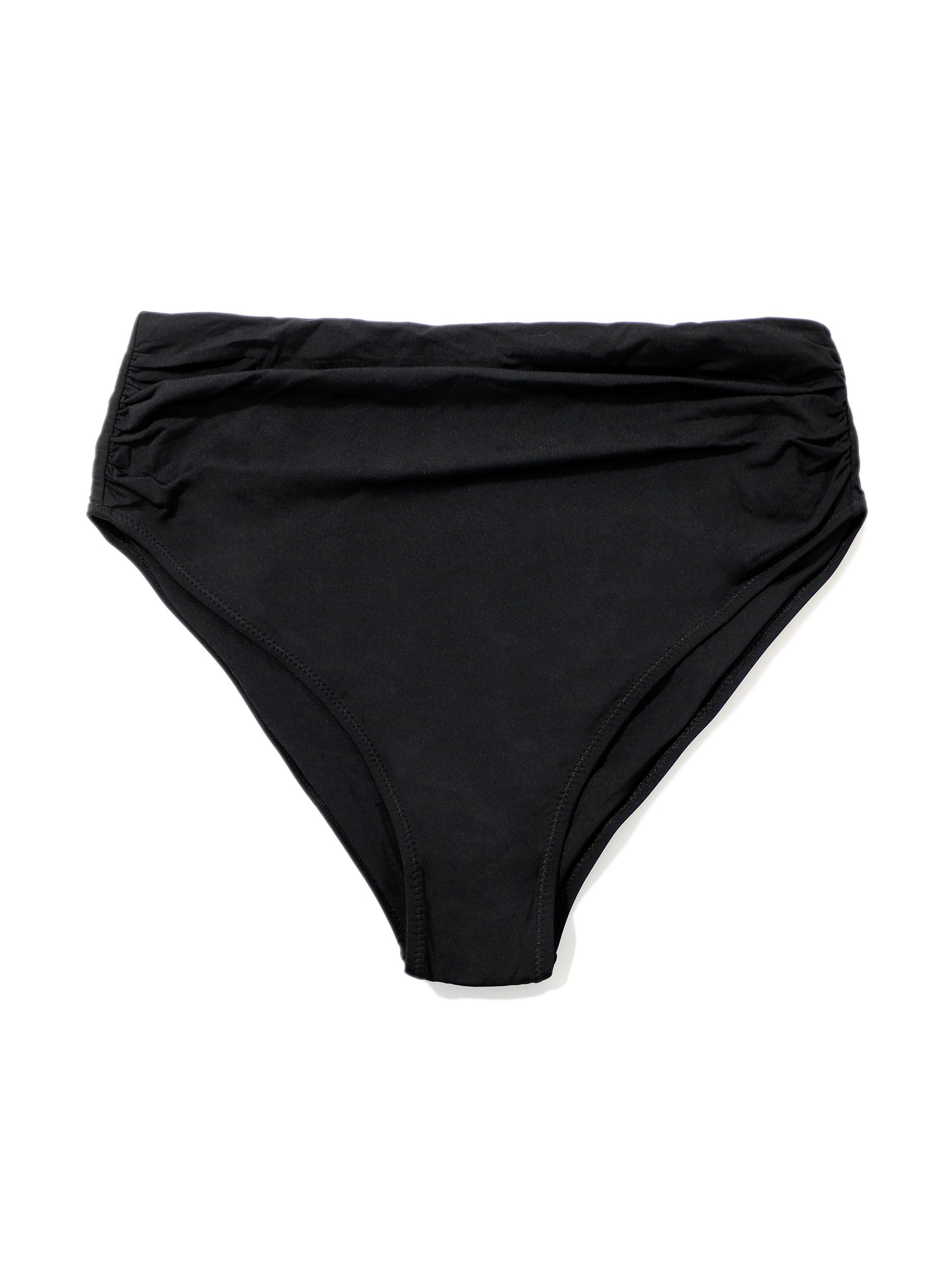 High Rise Cheeky Swimsuit Bottom Black | Hanky Panky