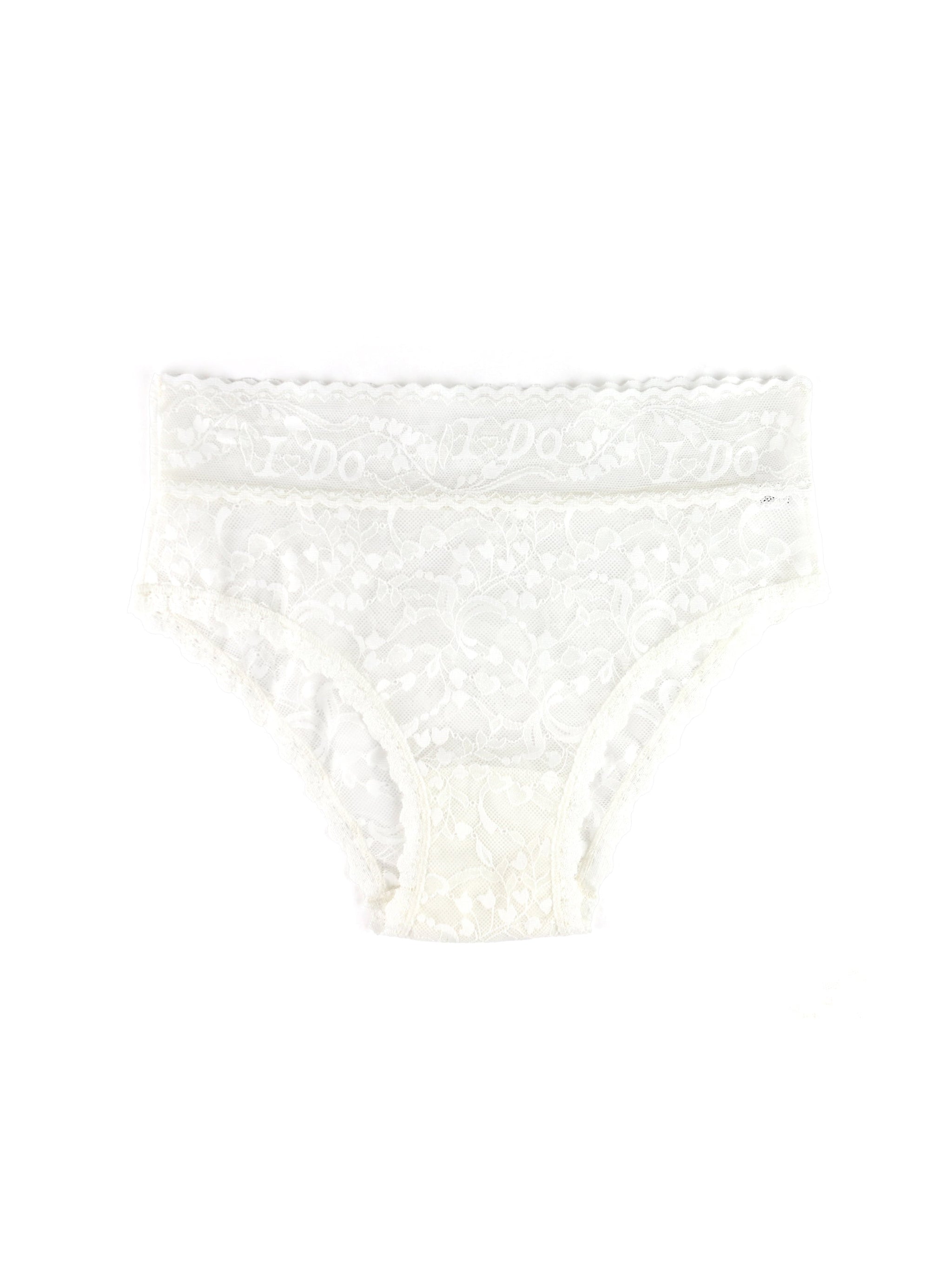 Set of 2 Lacy Low-Rise Panties, Cream & White – Pretty Missy Inc.