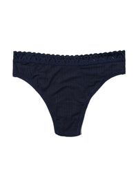 MellowLuxe™ Low Rise Thong Bicoastal Blue Sale