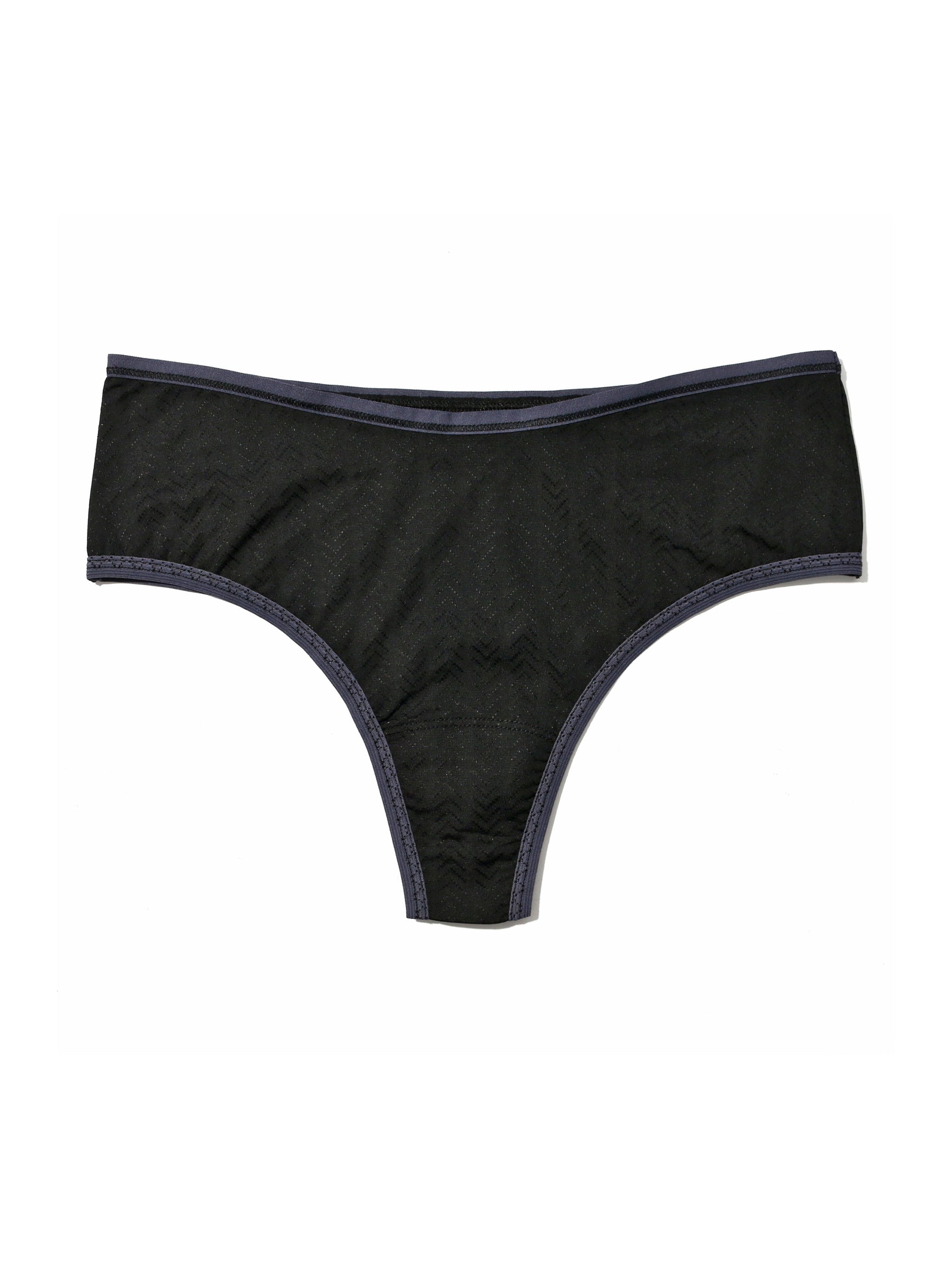 MoveCalm™ High-Rise Thong Black Sale