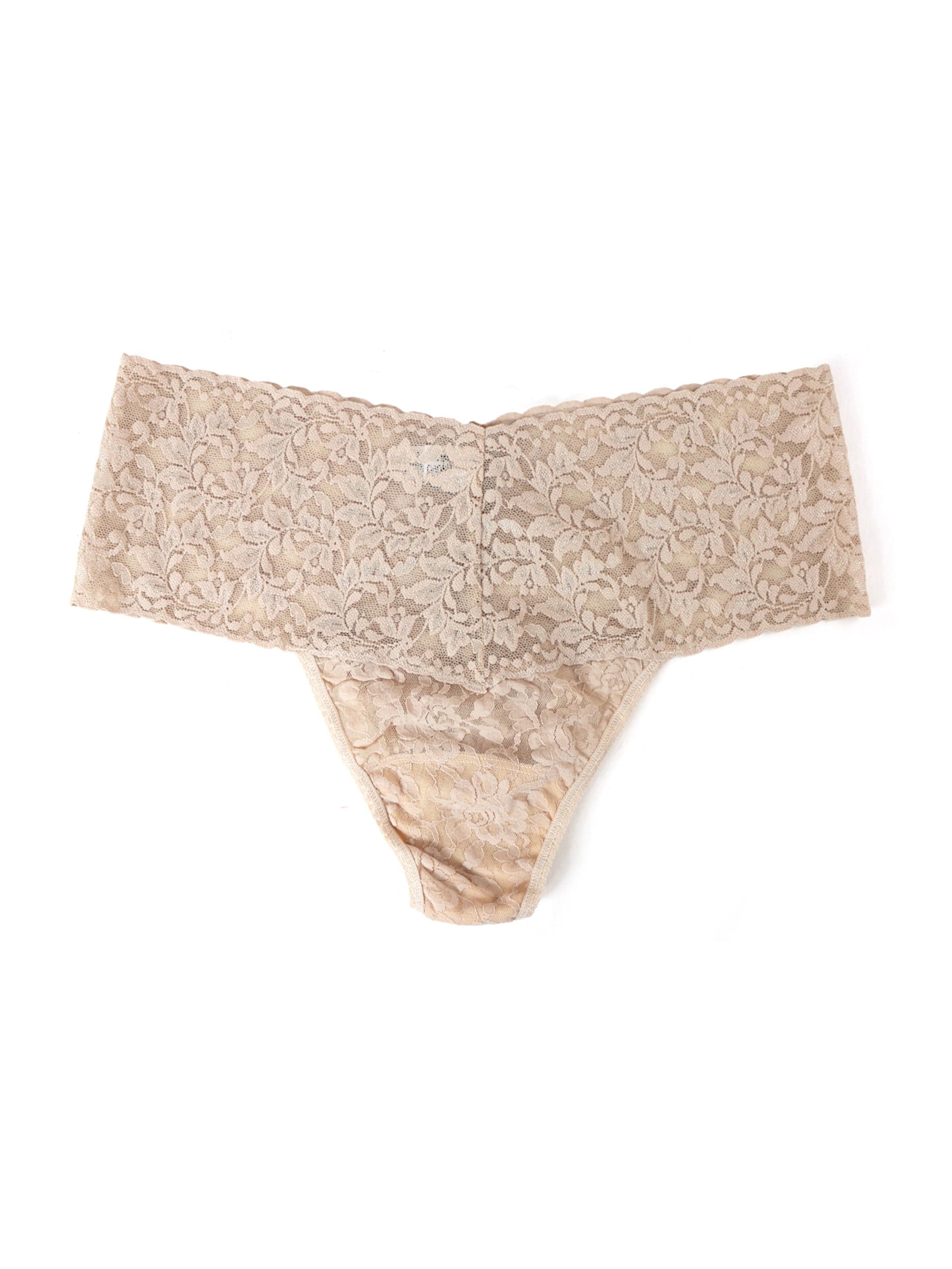 Plus Size Thongs - Lace & Cotton | Hanky Panky