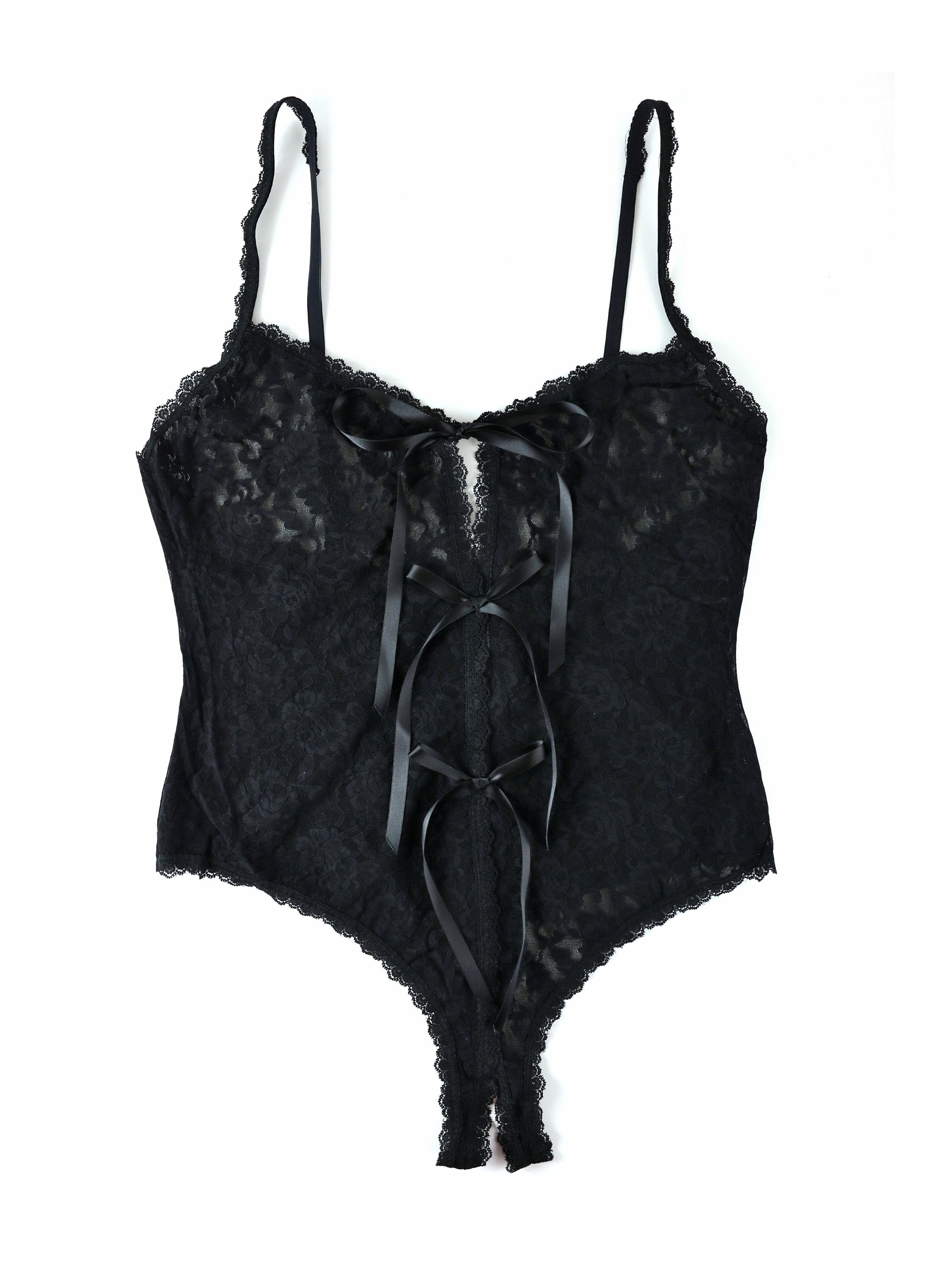 After Midnight Crotchless Thong Bodysuit