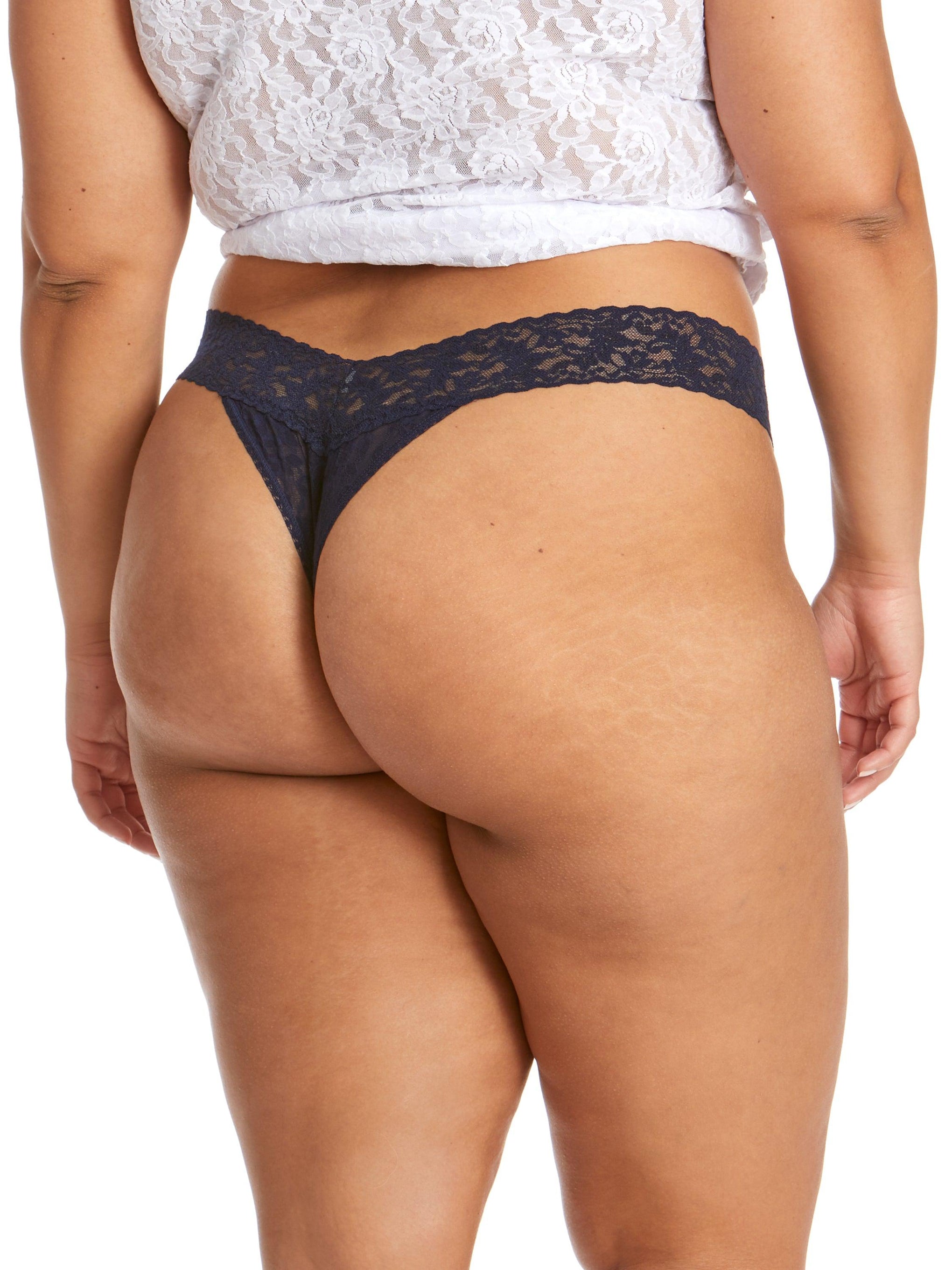 Perfect Lace High Rise Thong, Soft Lace