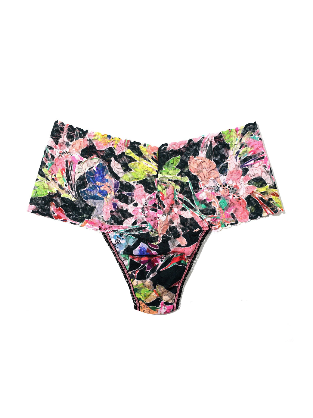 Printed Retro Lace Thong Unapologetic Sale