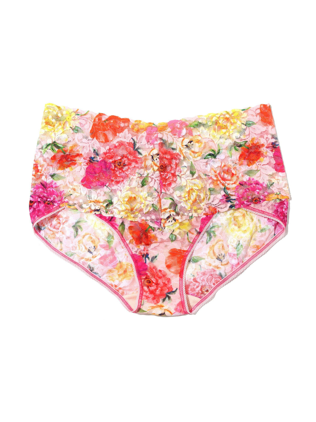 Printed Retro Lace V-Kini Bring Me Flowers Sale