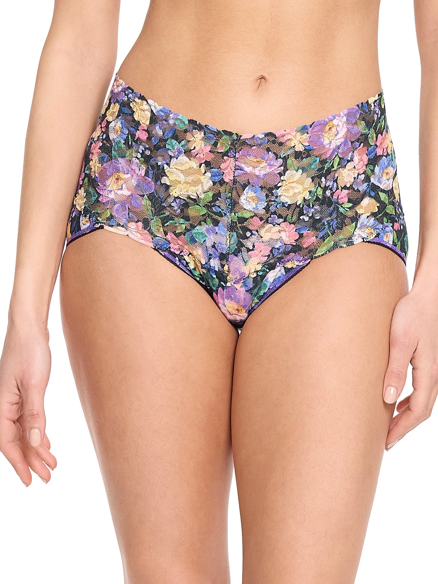 Printed Retro Lace V-Kini Dream Garden Sale