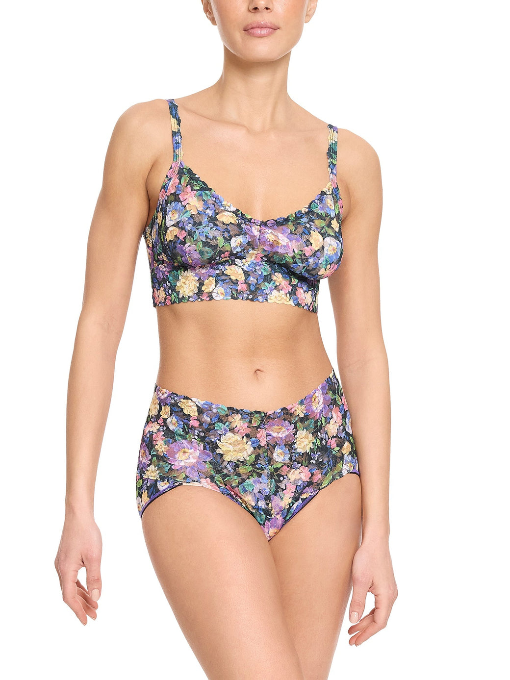 Printed Retro Lace V-Kini Dream Garden Sale