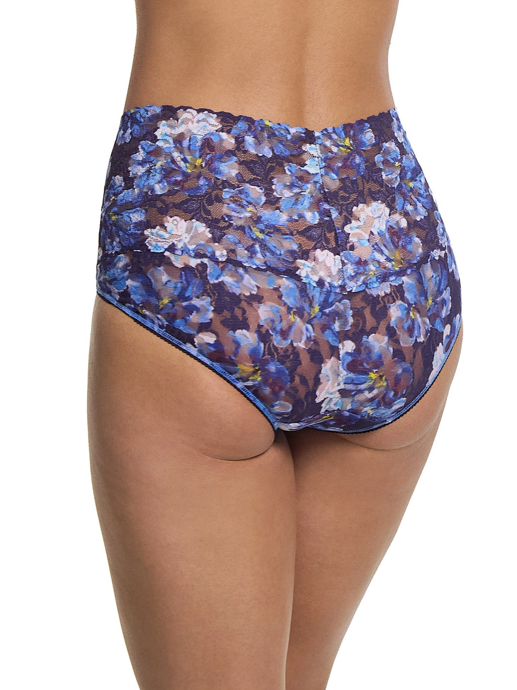 Printed Retro Lace V-Kini Nightfall Purple Sale