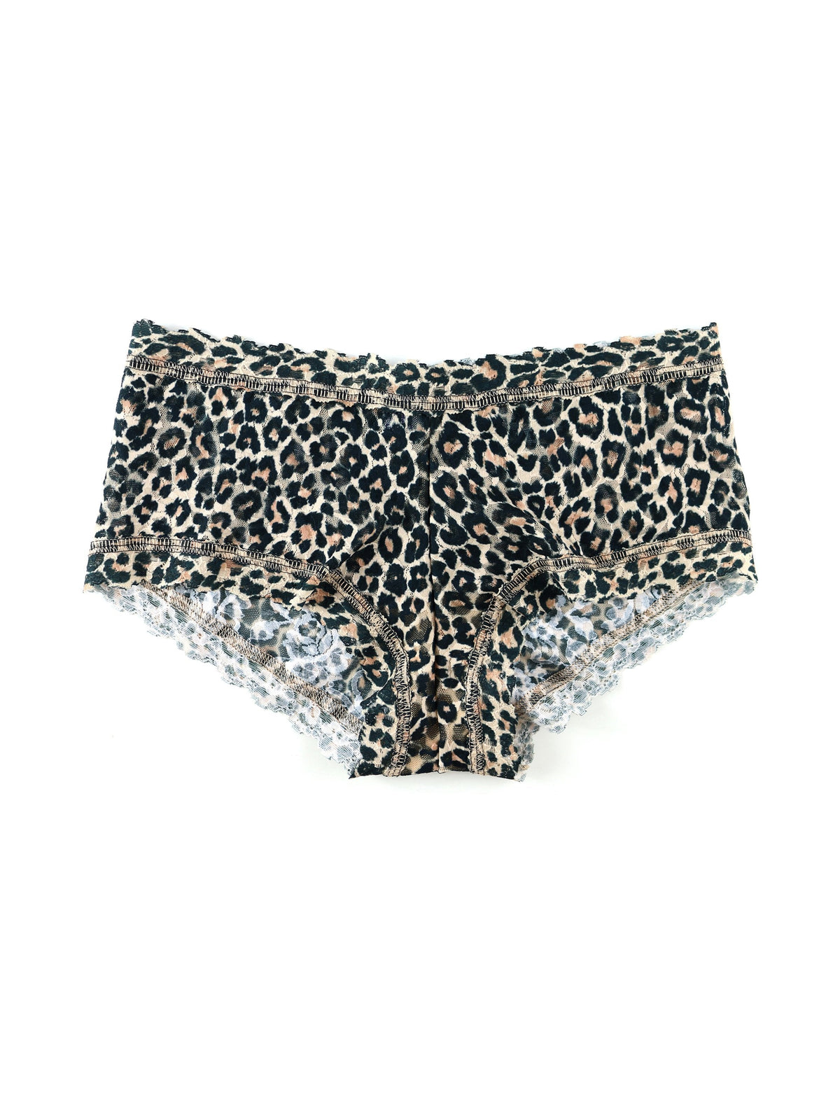 Printed Signature Lace Boyshort Classic Leopard | Hanky Panky