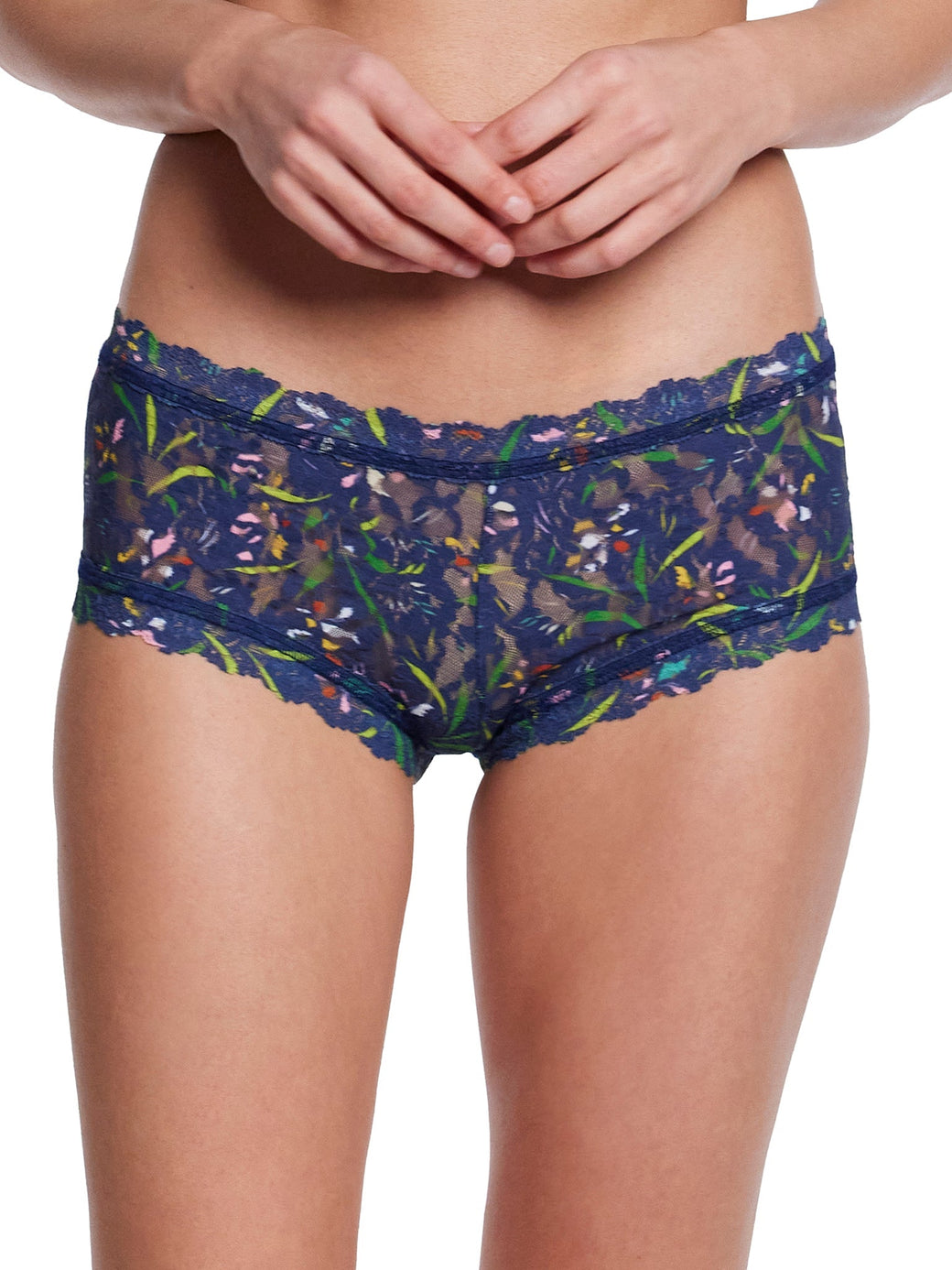 Printed Signature Lace Boyshort Field Day Sale