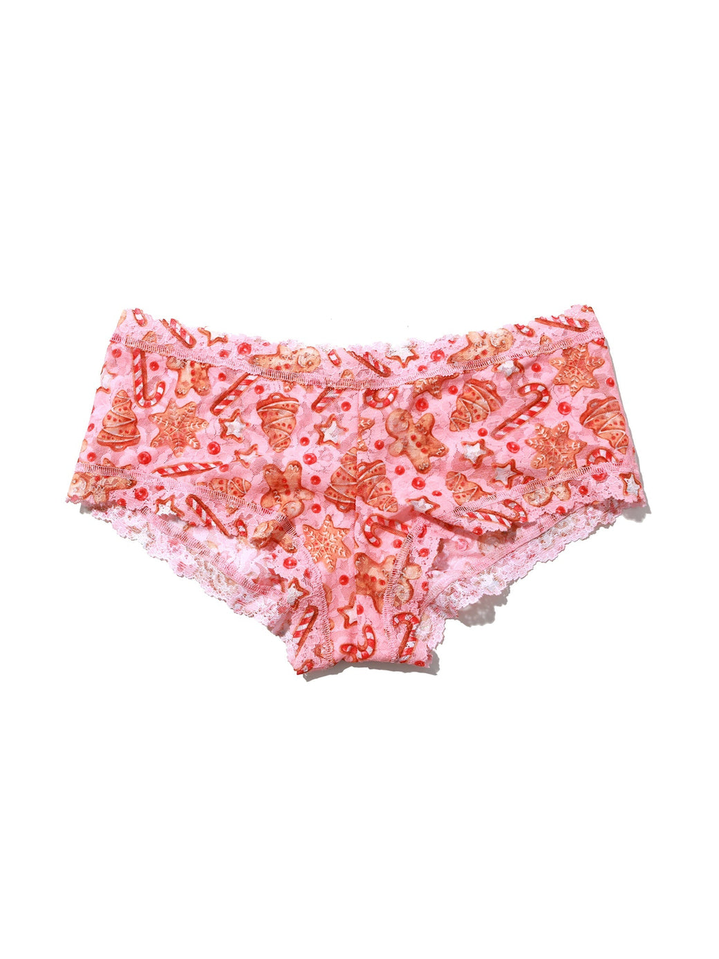 Printed Signature Lace Boyshort Gingerbread Sale