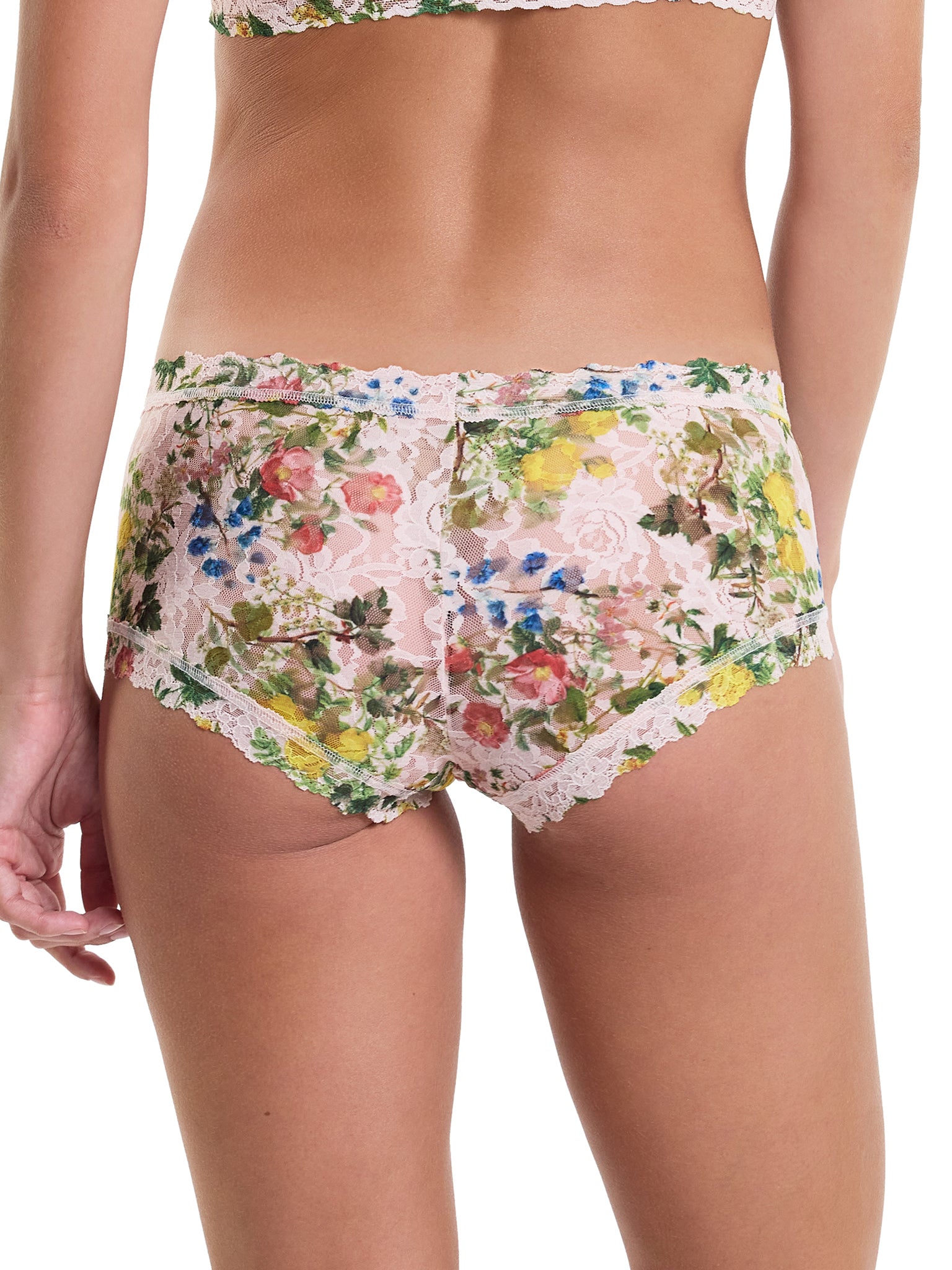 Printed Signature Lace Boyshort Overjoyed