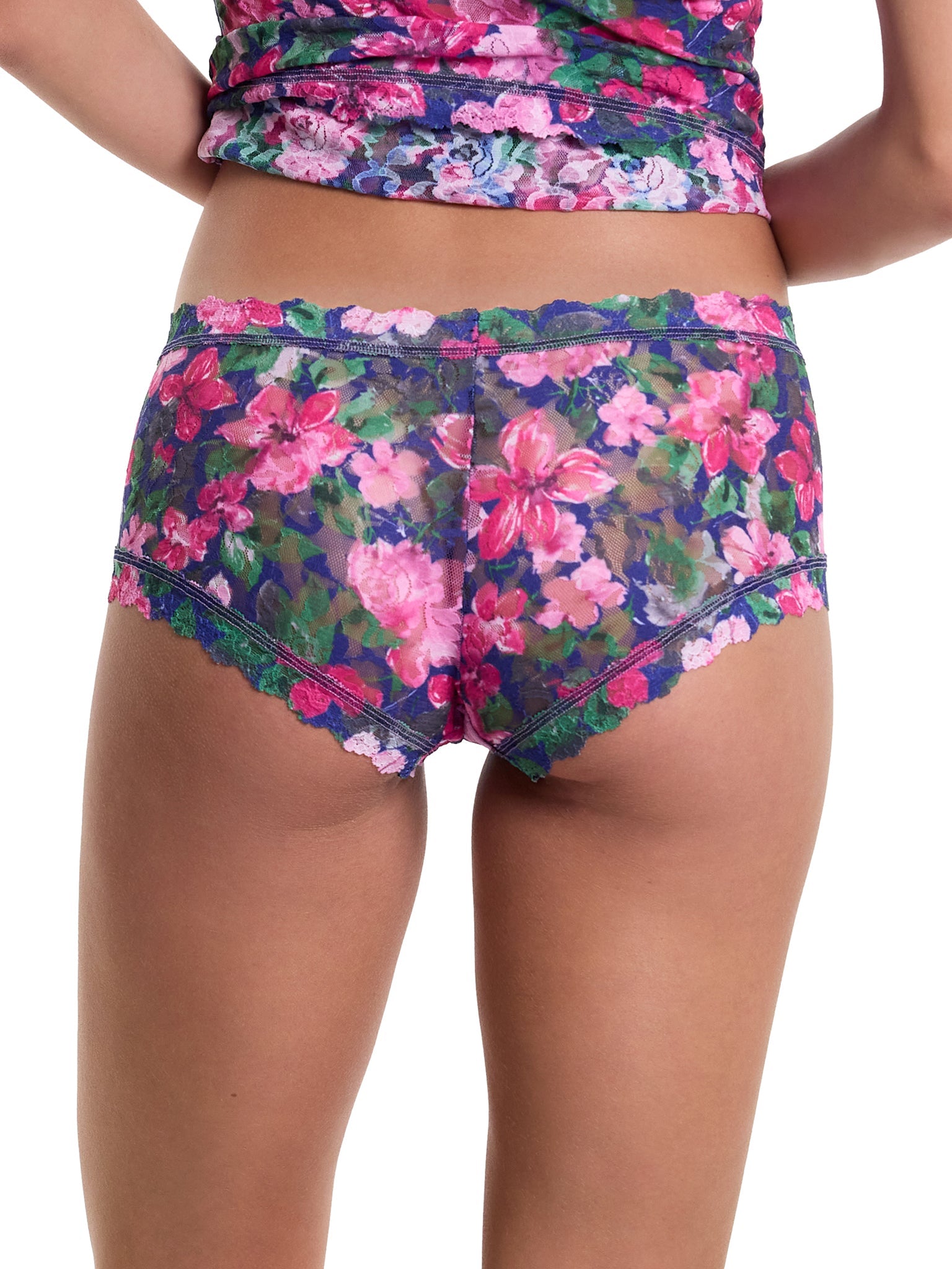 Printed Signature Lace Boyshort Tis' The Season