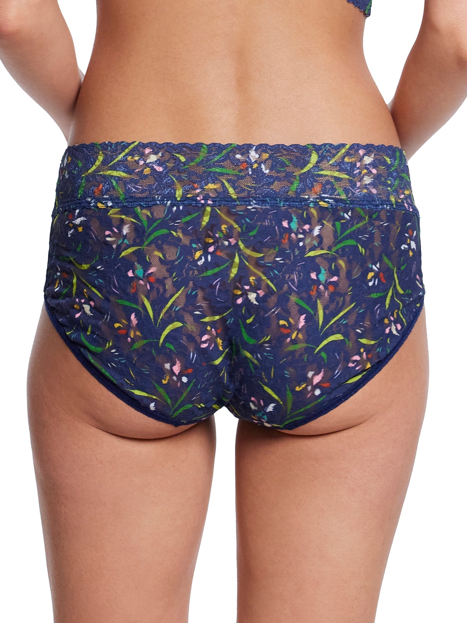 Printed Signature Lace French Brief Field Day Sale