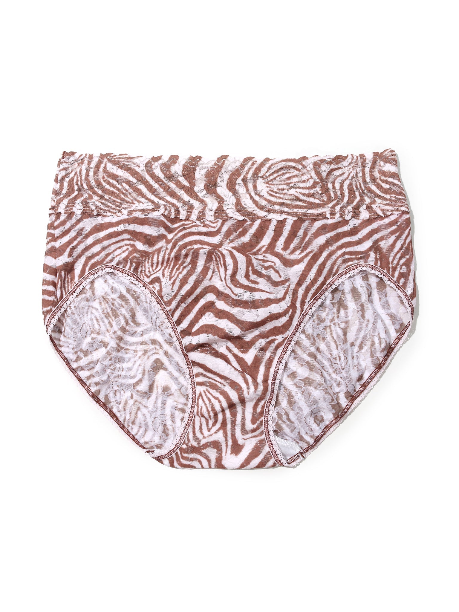 Printed Signature Lace French Brief Hide And Seek Sale