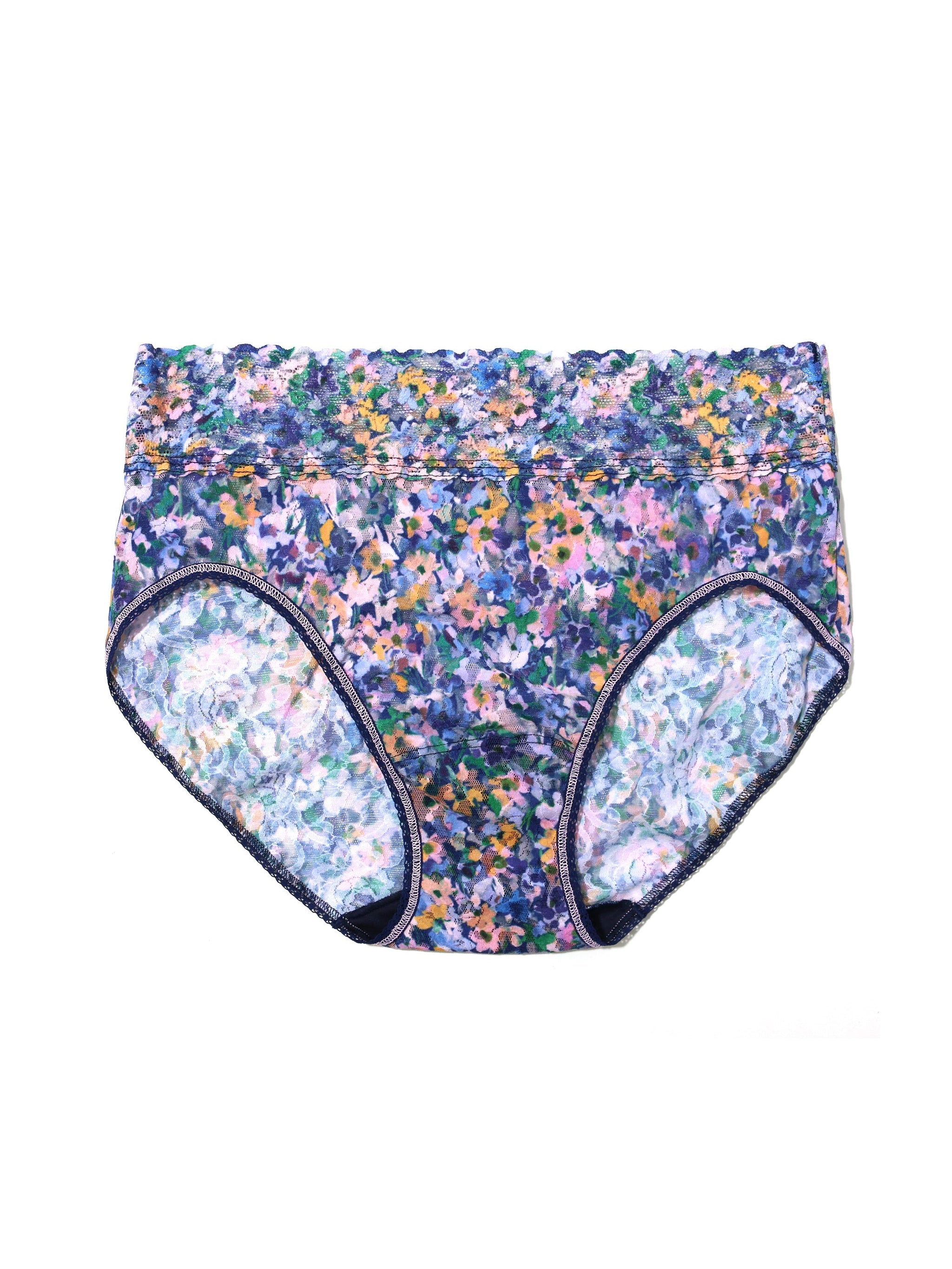 Printed Signature Lace French Brief Staycation Sale