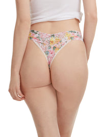 Printed Signature Lace Original Rise Thong Kew Gardens Sale