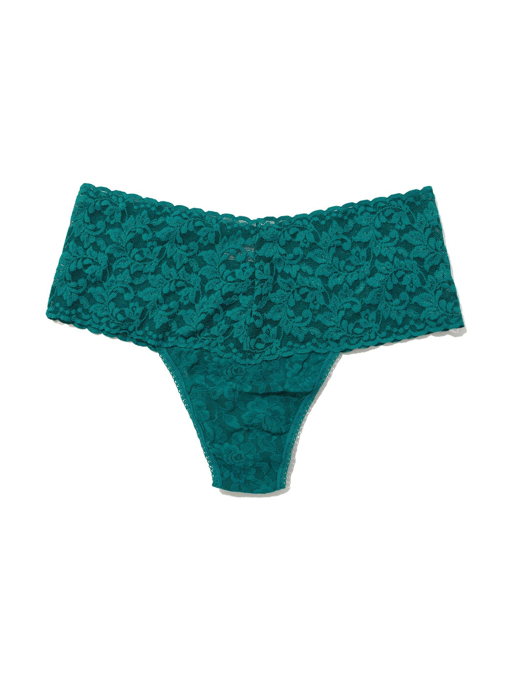 Retro Lace Thong Northern Lights Green Sale