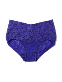 Retro Lace V-Kini Violets Are Blue