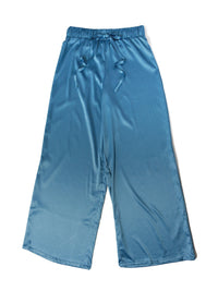 Satin Sleep Pant Bath Time Blue