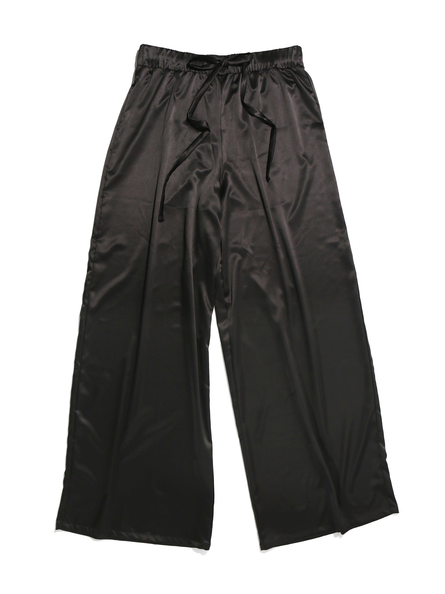 Satin Sleep Pant Black