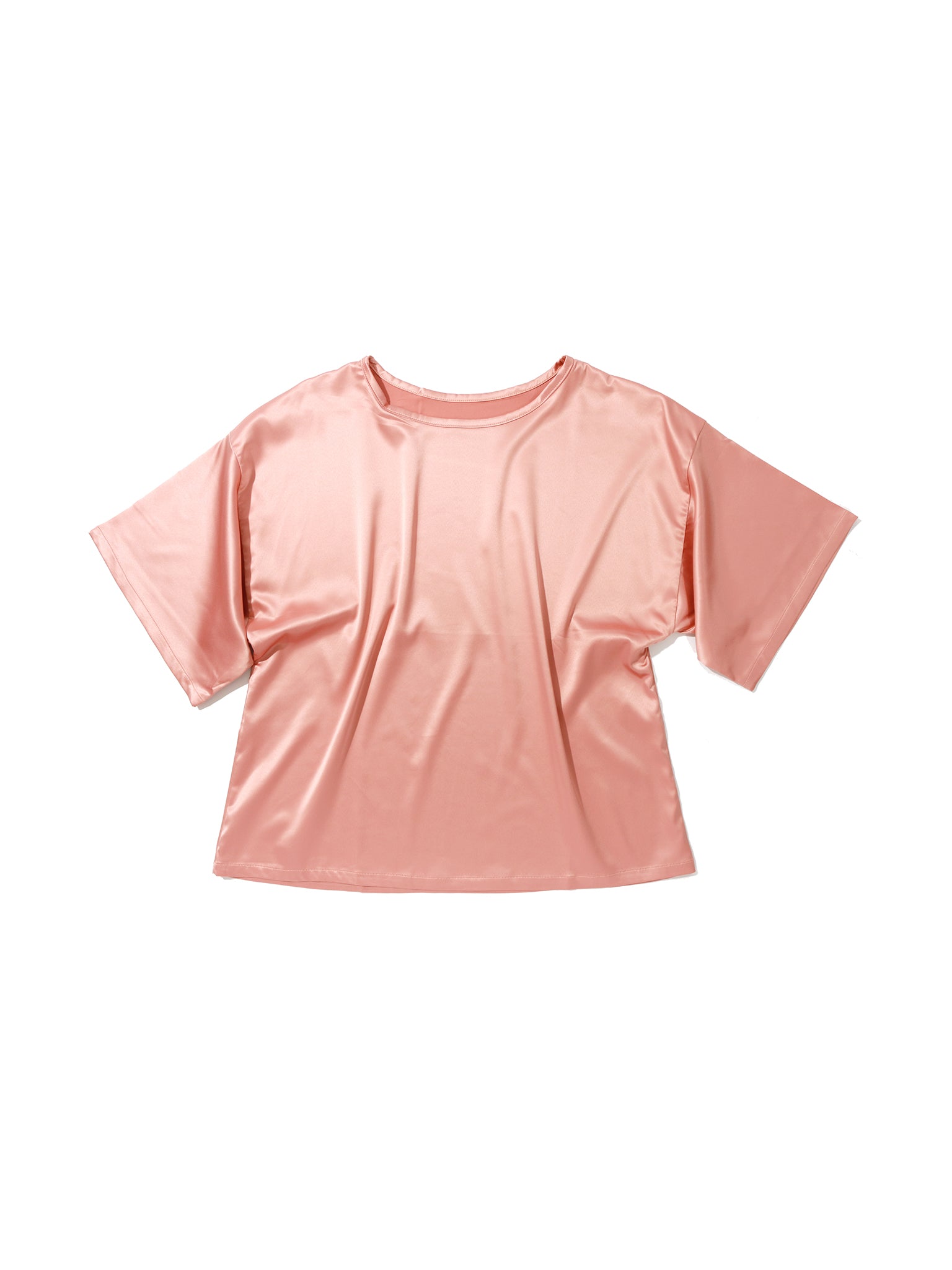 Satin Sleep Tee Rose Latte Pink