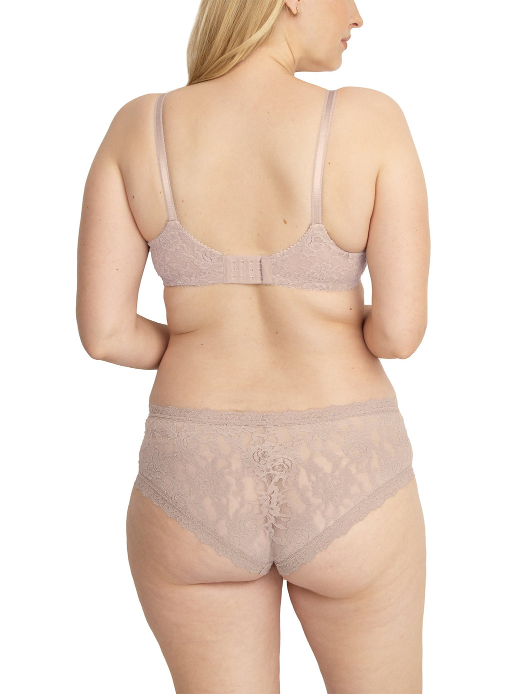 Signature Lace Balconette Bra Chai