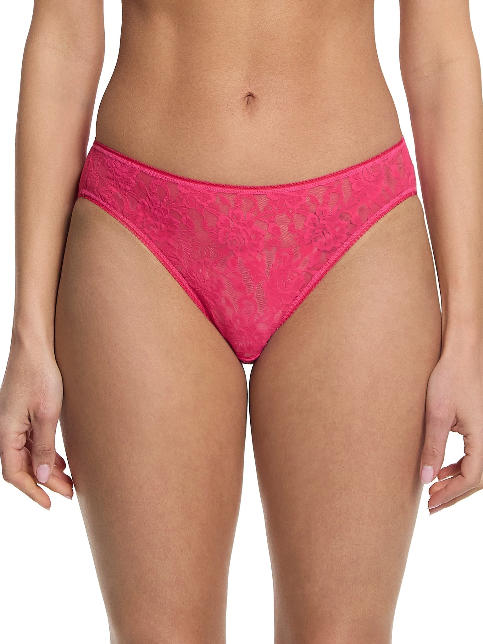 Signature Lace Bikini Sweet Tart Pink Sale