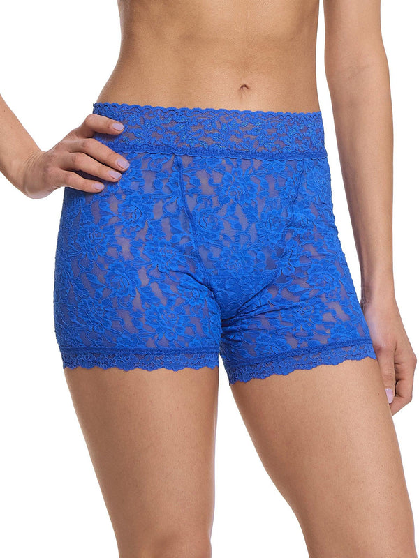 Signature Lace Boxer Brief Across The Pond Blue