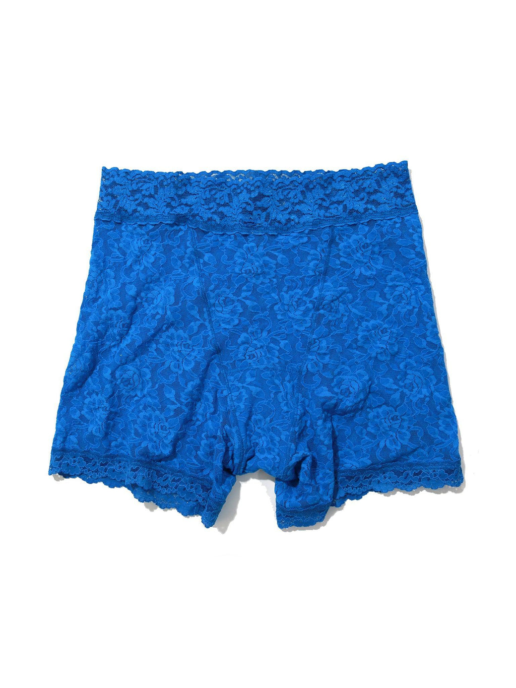 Signature Lace Boxer Brief Across The Pond Blue Sale